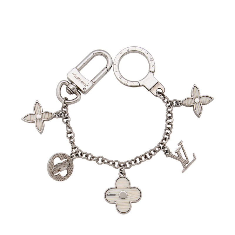 Louis Vuitton Fleur d'Epi Chain Bag Charm (SHF-18260) AWE