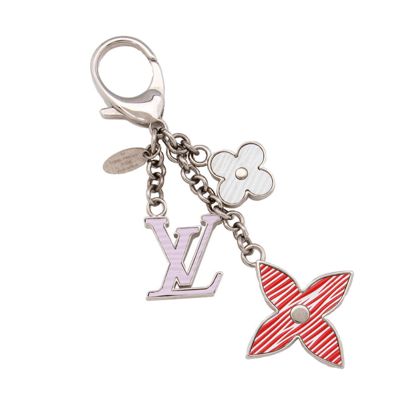 Louis Vuitton Fleur d'Epi Mini Key Ring (SHF-19148) AWE
