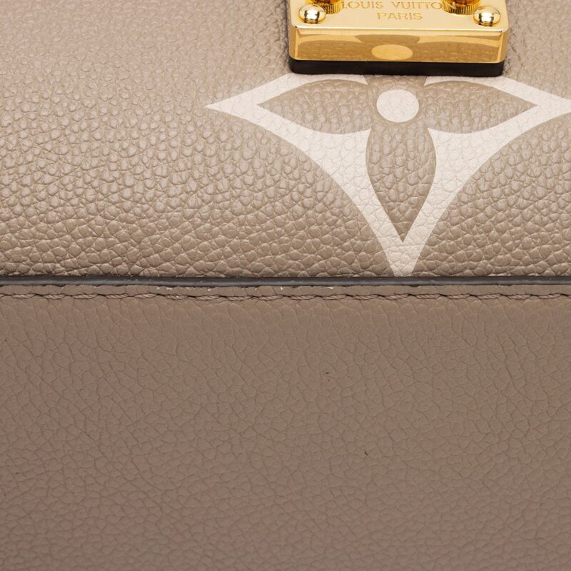 Louis Vuitton Giant Monogram Empreinte Madeleine MM Top Handle Bag (SHF-yODfGB) AWE - Image 12