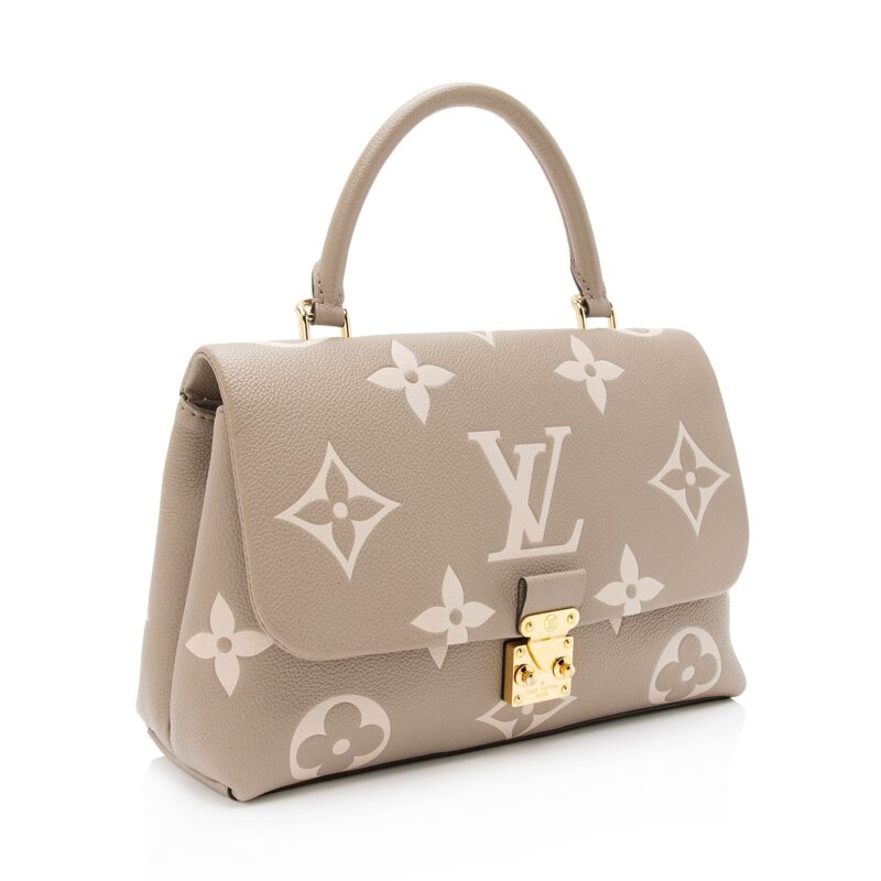Louis Vuitton Giant Monogram Empreinte Madeleine MM Top Handle Bag (SHF-yODfGB) AWE