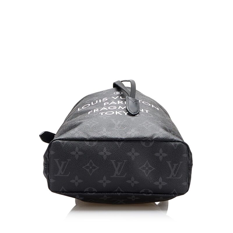 Louis Vuitton LV X Fragment Monogram Eclipse Bucket Bag (SHG-MQ6c0d) AWE - Image 3
