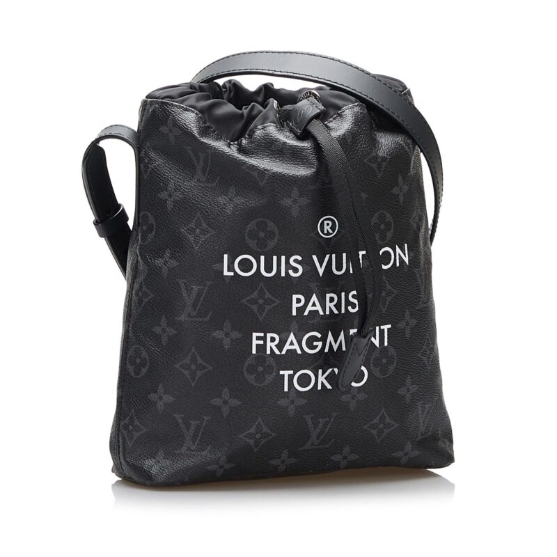 Louis Vuitton LV X Fragment Monogram Eclipse Bucket Bag (SHG-MQ6c0d) AWE