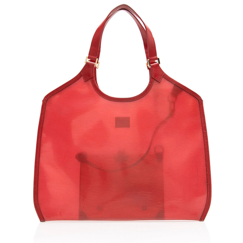 Louis Vuitton Limited Edition Epi Plage Lagoon GM Tote (SHF-18277) AWE - Image 2