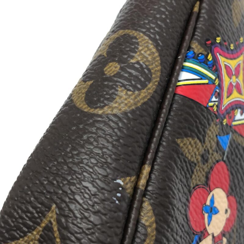Louis Vuitton Mini Monogram Vivienne Christmas Pochette Accessoires (SHG-G6IN2q) AWE - Image 11