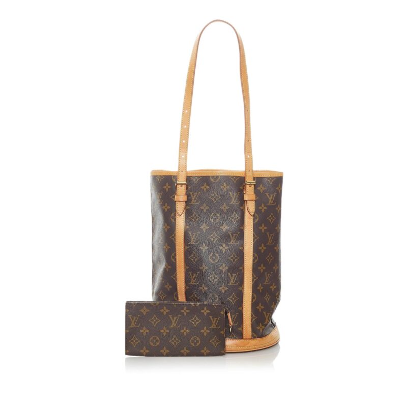 Louis Vuitton Monogram Bucket GM (SHG-36627) AWE - Image 4