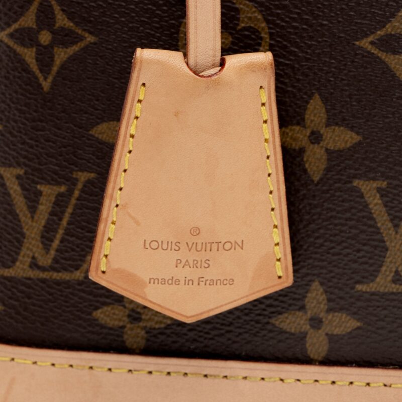 Louis Vuitton Monogram Canvas Alma BB Satchel (SHF-WpS5H4) AWE - Image 15