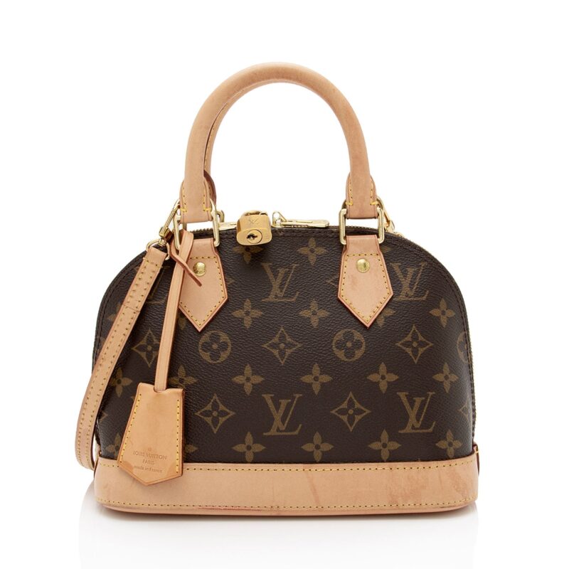 Louis Vuitton Monogram Canvas Alma BB Satchel (SHF-WpS5H4) AWE - Image 18