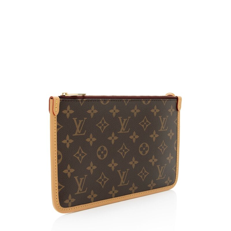 Louis Vuitton Monogram Canvas CarryAll MM Pochette (SHF-Gj14ZU) AWE