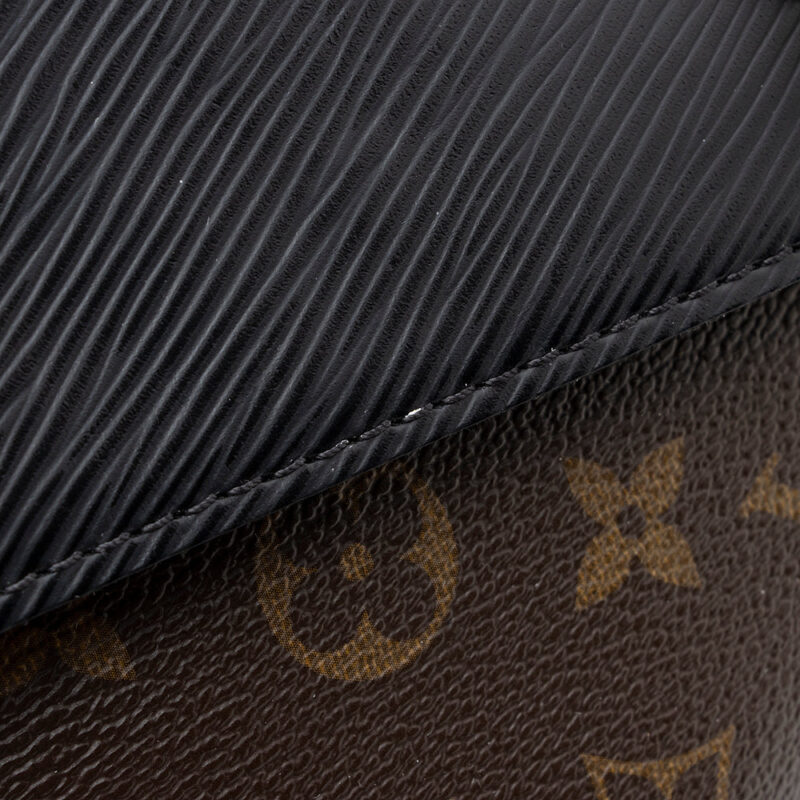 Louis Vuitton Monogram Canvas Epi Leather Saint Michel Shoulder Bag (SHF-20291) AWE - Image 13