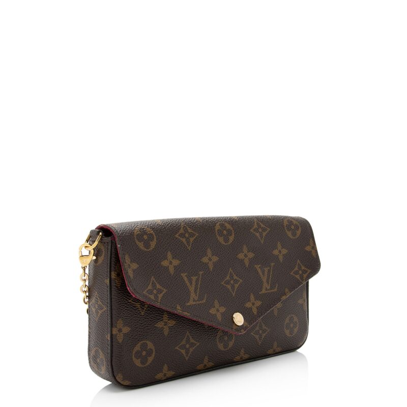 Louis Vuitton Monogram Canvas Felicie Pochette (SHF-fsle0j) AWE