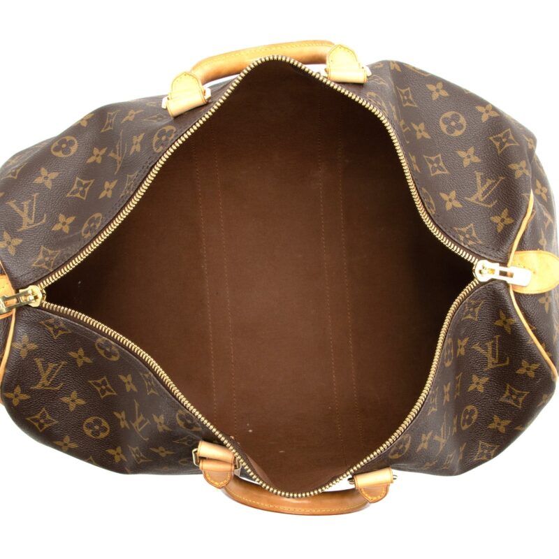 Louis Vuitton Monogram Canvas Keepall 45 Duffle Bag (SHF-23448) AWE - Image 6