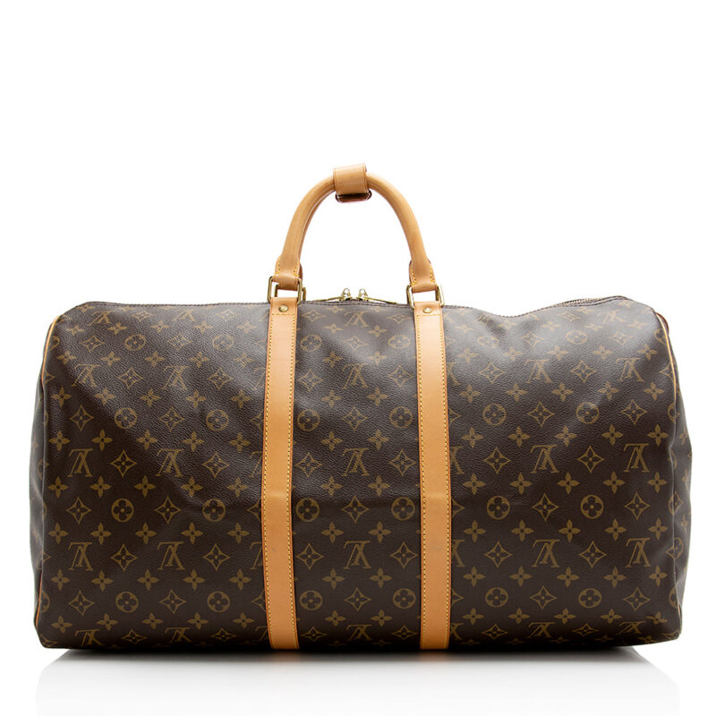 Louis Vuitton Monogram Canvas Keepall 55 Duffel Bag (SHF-21141) AWE - Image 2
