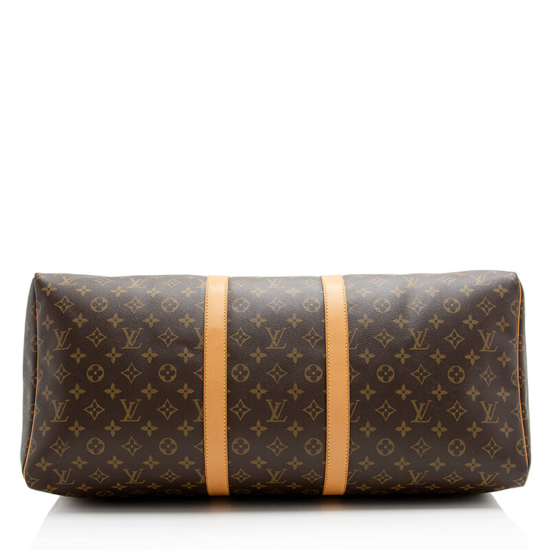 Louis Vuitton Monogram Canvas Keepall 55 Duffel Bag (SHF-21141) AWE - Image 3