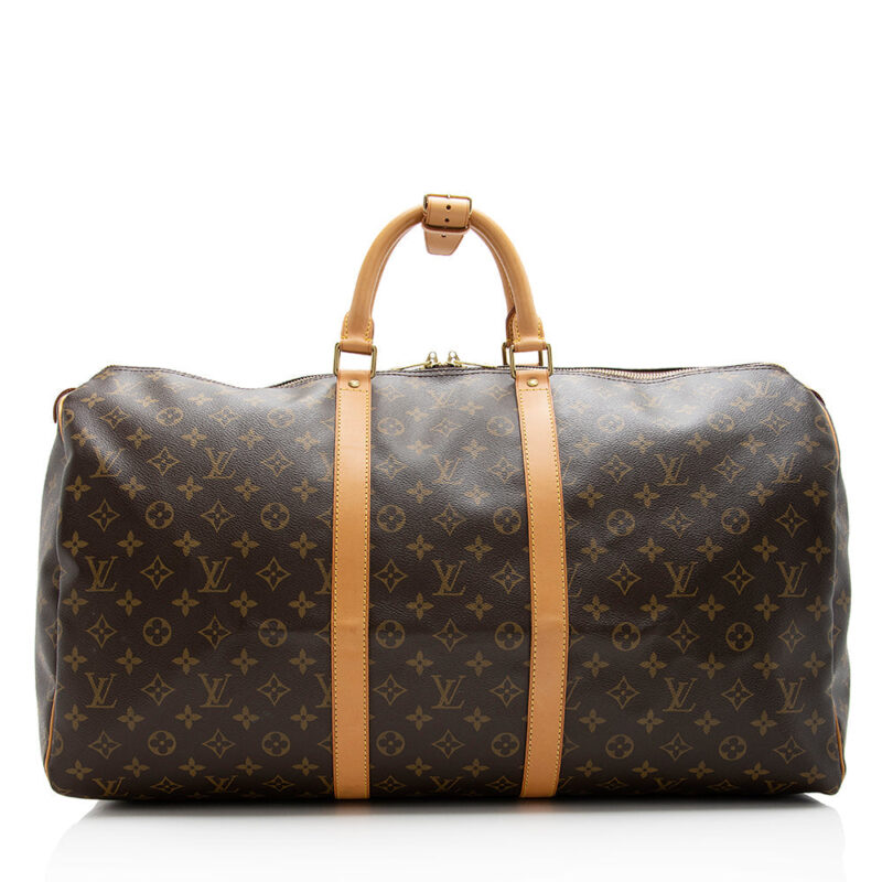 Louis Vuitton Monogram Canvas Keepall 55 Duffel Bag (SHF-21141) AWE - Image 20
