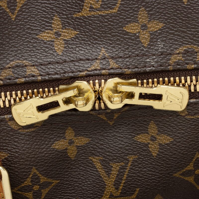 Louis Vuitton Monogram Canvas Keepall Bandouliere 55 Duffle Bag AWE - Image 8
