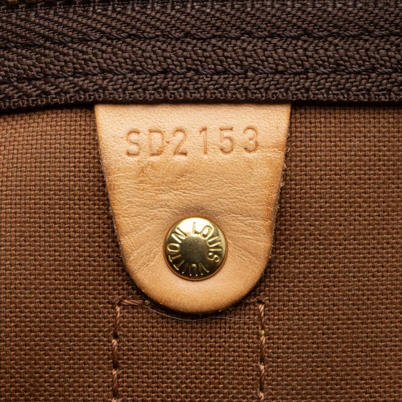 Louis Vuitton Monogram Canvas Keepall Bandouliere 55 Duffle Bag AWE - Image 5