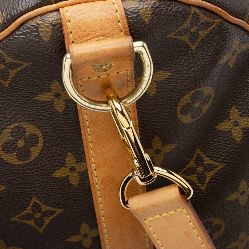 Louis Vuitton Monogram Canvas Keepall Bandouliere 55 Duffle Bag AWE - Image 13