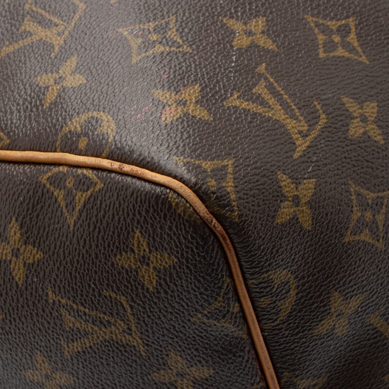 Louis Vuitton Monogram Canvas Keepall Bandouliere 55 Duffle Bag AWE - Image 15