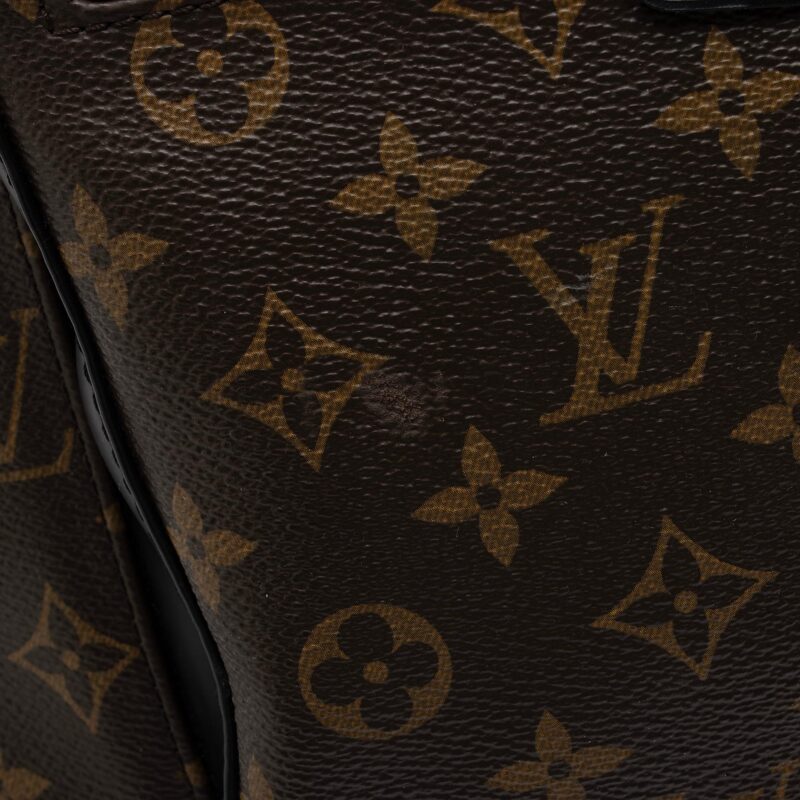 Louis Vuitton Monogram Canvas Macassar Josh Backpack (SHF-ExpBjb) AWE - Image 13