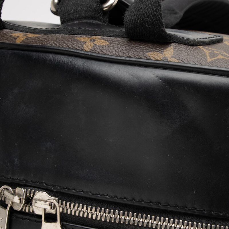 Louis Vuitton Monogram Canvas Macassar Josh Backpack (SHF-ExpBjb) AWE - Image 18