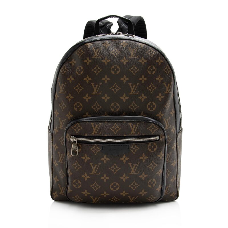 Louis Vuitton Monogram Canvas Macassar Josh Backpack (SHF-ExpBjb) AWE - Image 20