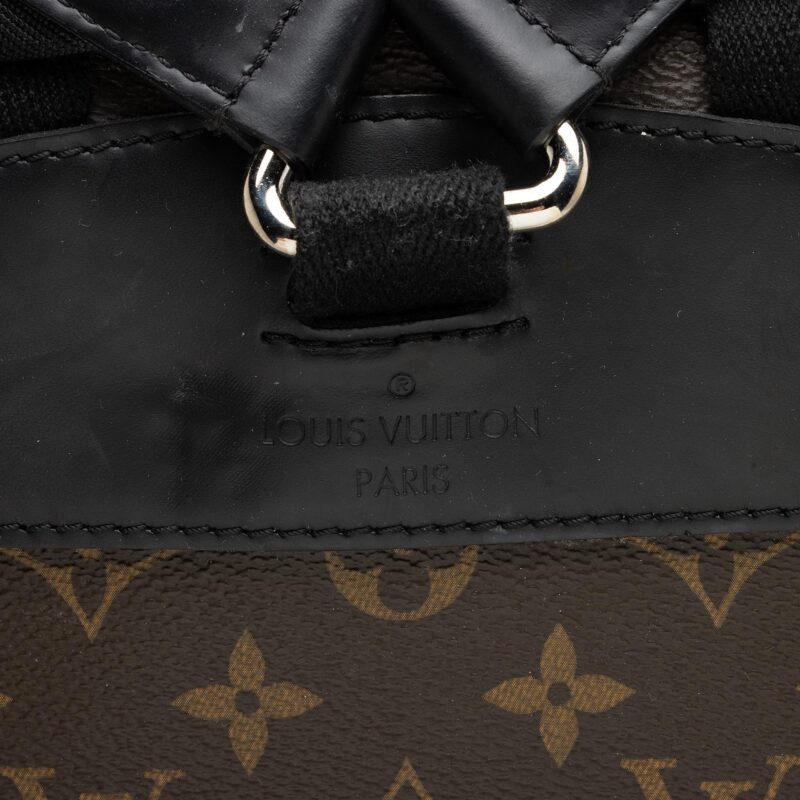 Louis Vuitton Monogram Canvas Macassar Josh Backpack (SHF-ExpBjb) AWE - Image 8