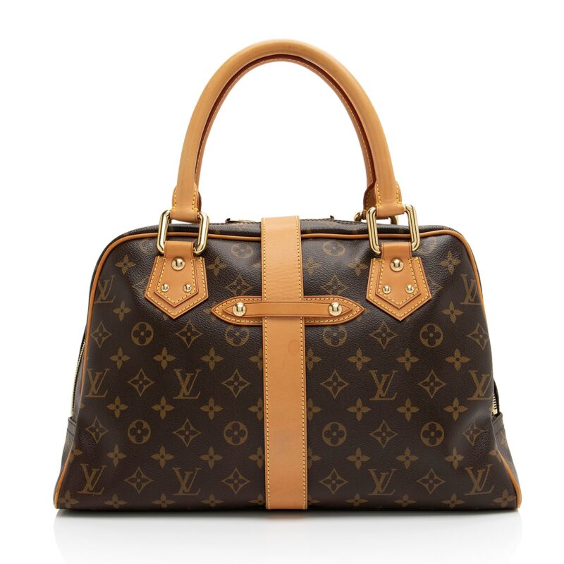 Louis Vuitton Monogram Canvas Manhattan GM Satchel (SHF-23297) AWE - Image 2