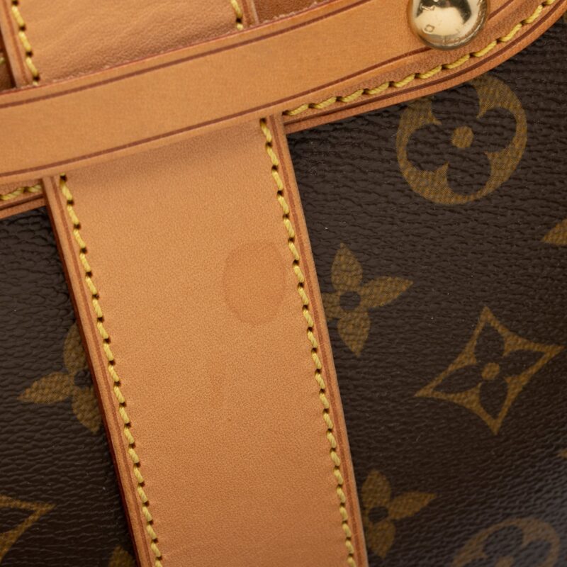 Louis Vuitton Monogram Canvas Manhattan GM Satchel (SHF-23297) AWE - Image 11