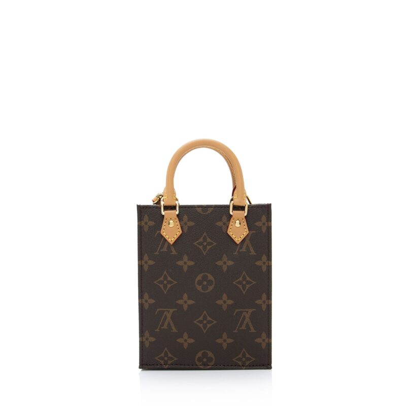 Louis Vuitton Monogram Canvas Petit Sac Plat Shoulder Bag (SHF-Vkwlcf) AWE - Image 2