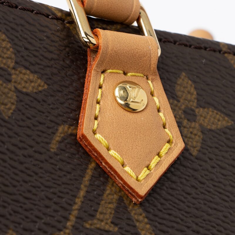 Louis Vuitton Monogram Canvas Petit Sac Plat Shoulder Bag (SHF-Vkwlcf) AWE - Image 9