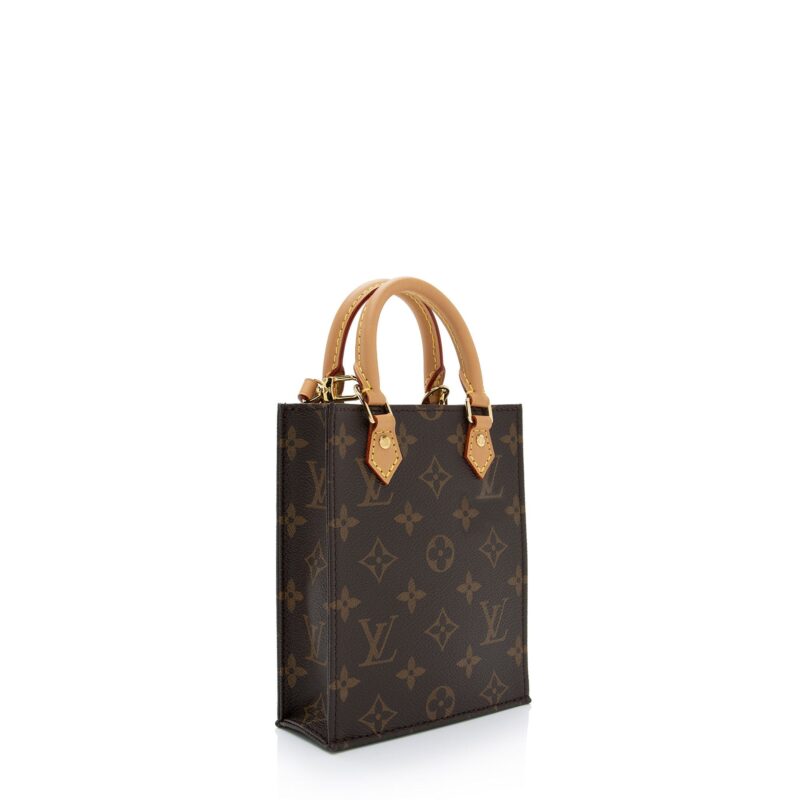 Louis Vuitton Monogram Canvas Petit Sac Plat Shoulder Bag (SHF-Vkwlcf) AWE