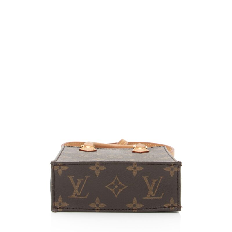 Louis Vuitton Monogram Canvas Petit Sac Plat Shoulder Bag (SHF-NcP7wa) AWE - Image 3