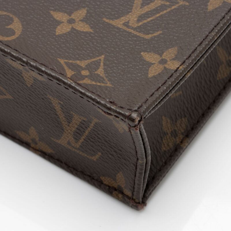 Louis Vuitton Monogram Canvas Petit Sac Plat Shoulder Bag (SHF-NcP7wa) AWE - Image 19