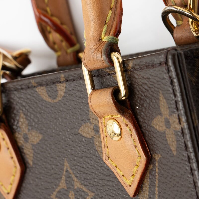 Louis Vuitton Monogram Canvas Petit Sac Plat Shoulder Bag (SHF-NcP7wa) AWE - Image 17