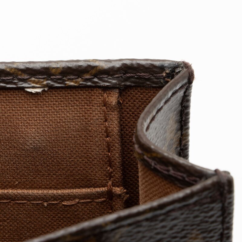 Louis Vuitton Monogram Canvas Petit Sac Plat Shoulder Bag (SHF-NcP7wa) AWE - Image 11