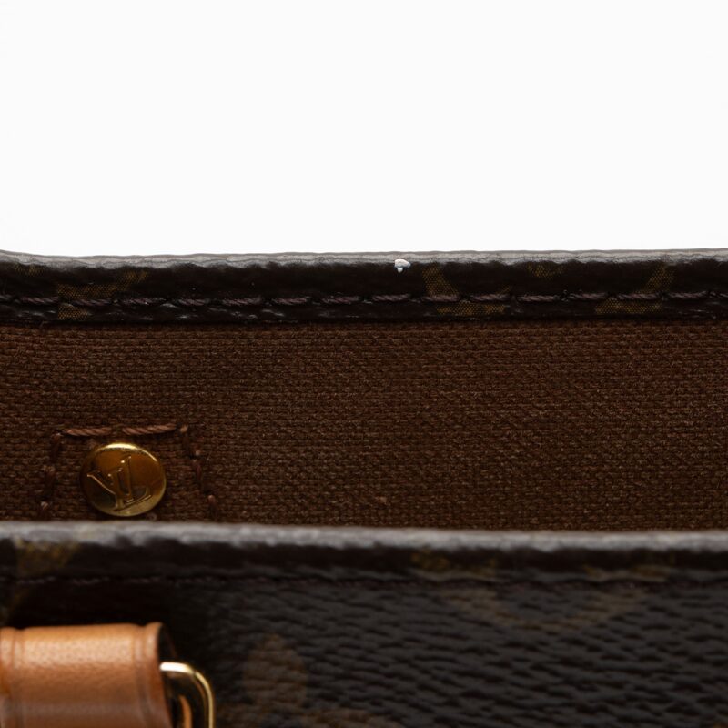 Louis Vuitton Monogram Canvas Petit Sac Plat Shoulder Bag (SHF-NcP7wa) AWE - Image 12