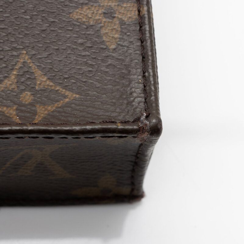 Louis Vuitton Monogram Canvas Petit Sac Plat Shoulder Bag (SHF-NcP7wa) AWE - Image 14