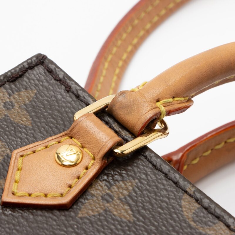 Louis Vuitton Monogram Canvas Petit Sac Plat Shoulder Bag (SHF-NcP7wa) AWE - Image 16
