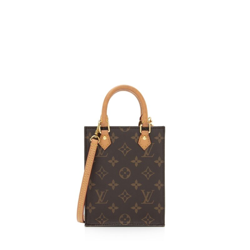 Louis Vuitton Monogram Canvas Petit Sac Plat Shoulder Bag (SHF-NcP7wa) AWE - Image 20