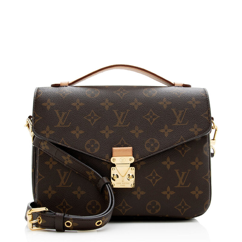 Louis Vuitton Monogram Canvas Pochette Metis Shoulder Bag (SHF-21571) AWE - Image 12