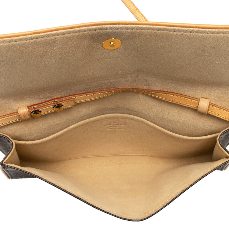 Louis Vuitton Monogram Canvas Pochette Twin GM Shoulder Bag (SHF-19243) AWE - Image 6