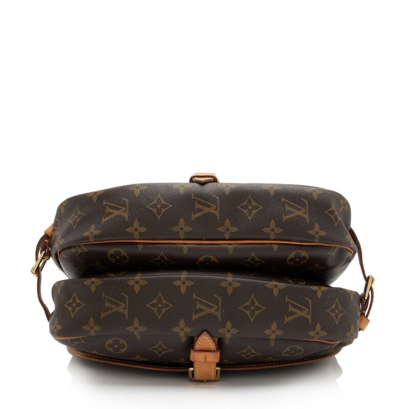 Louis Vuitton Monogram Canvas Saumur 30 Messenger Bag (SHF-0asoJo) AWE - Image 3