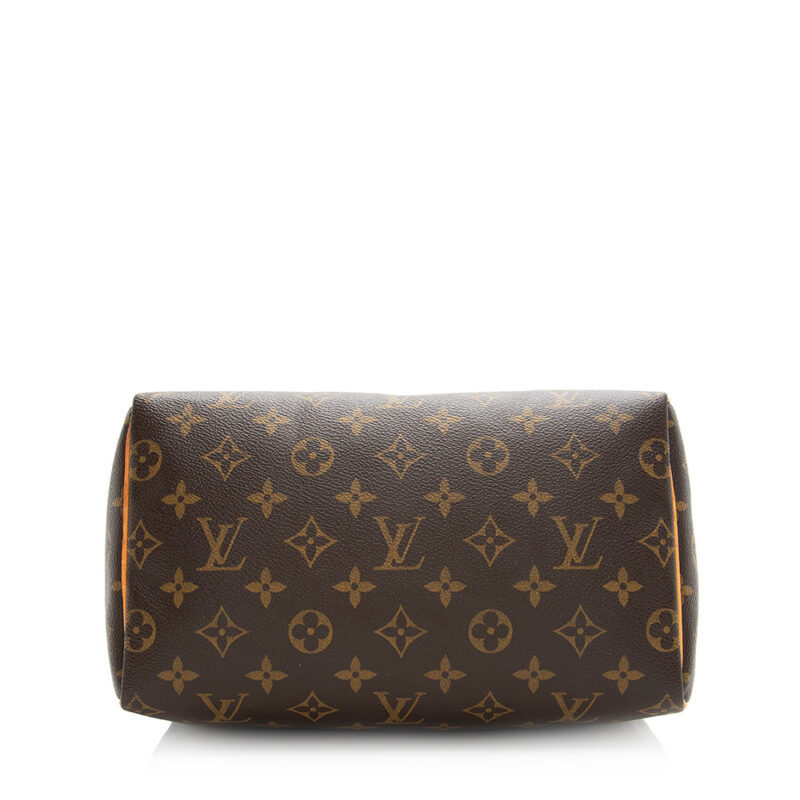 Louis Vuitton Monogram Canvas Speedy 25 Satchel (SHF-20295) AWE - Image 3