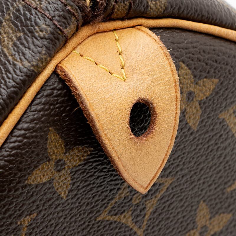 Louis Vuitton Monogram Canvas Speedy 25 Satchel (SHF-20295) AWE - Image 18