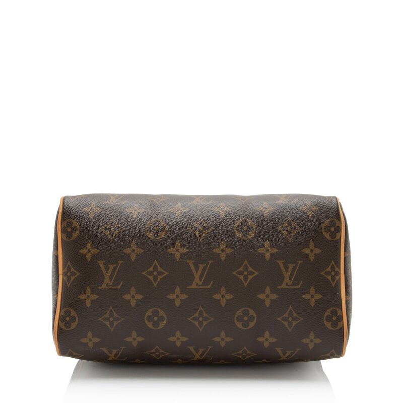 Louis Vuitton Monogram Canvas Speedy 25 Satchel (SHF-gBtHE6) AWE - Image 3