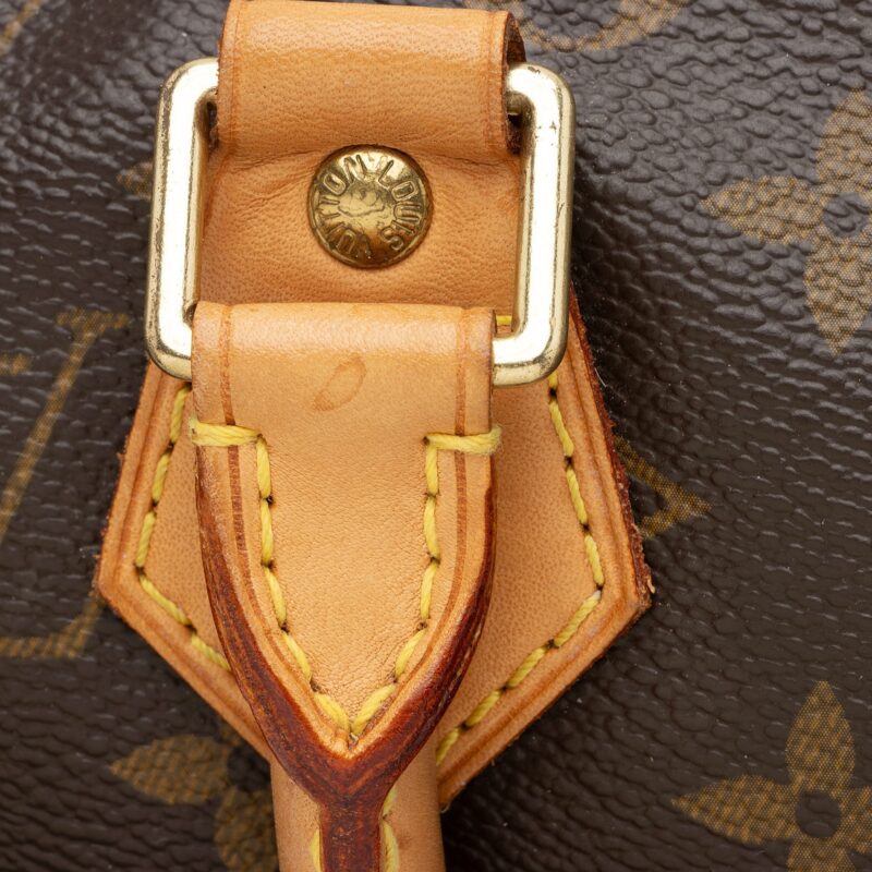 Louis Vuitton Monogram Canvas Speedy 25 Satchel (SHF-gBtHE6) AWE - Image 14