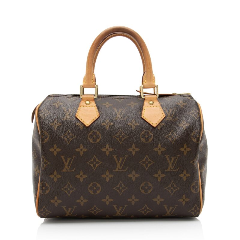 Louis Vuitton Monogram Canvas Speedy 25 Satchel (SHF-gBtHE6) AWE - Image 20
