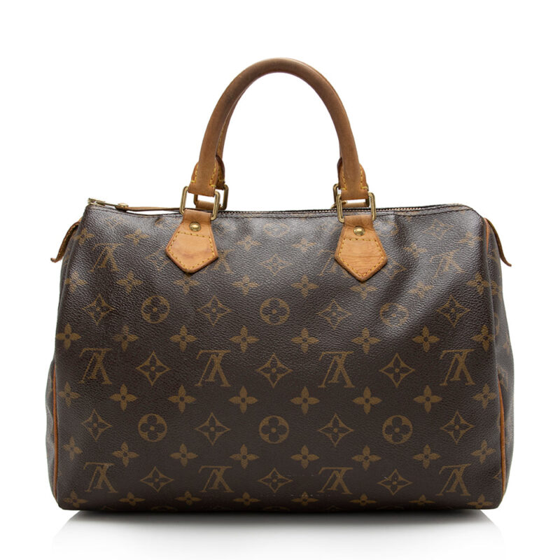Louis Vuitton Monogram Canvas Speedy 30 Satchel - FINAL SALE (SHF-16606) AWE - Image 2