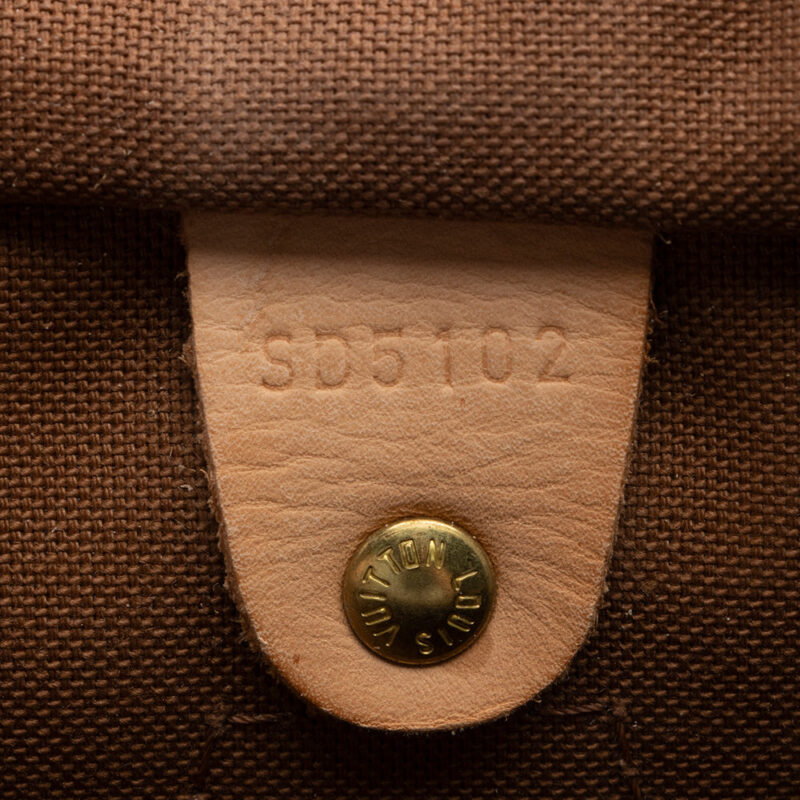 Louis Vuitton Monogram Canvas Speedy 30 Satchel - FINAL SALE (SHF-16606) AWE - Image 5