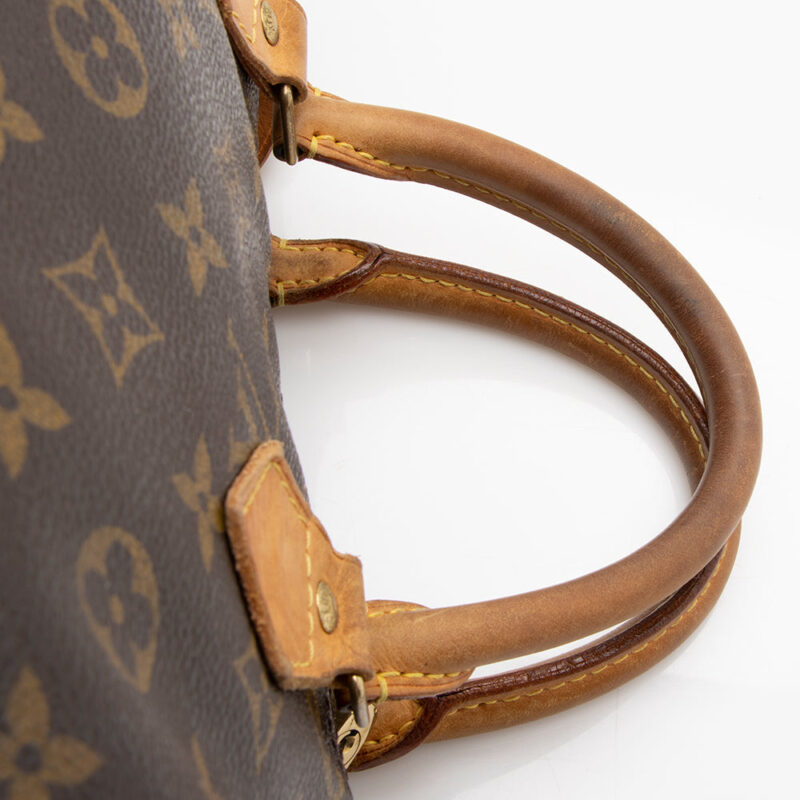 Louis Vuitton Monogram Canvas Speedy 30 Satchel - FINAL SALE (SHF-16606) AWE - Image 15